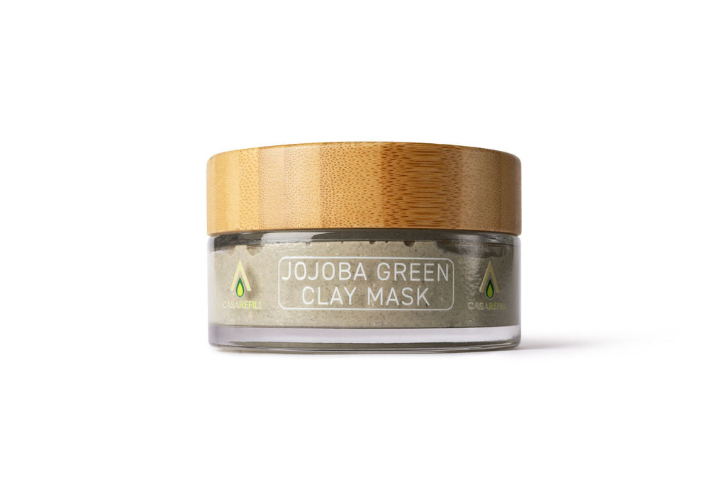 Grüne Jojoba-Tonerde-Maske