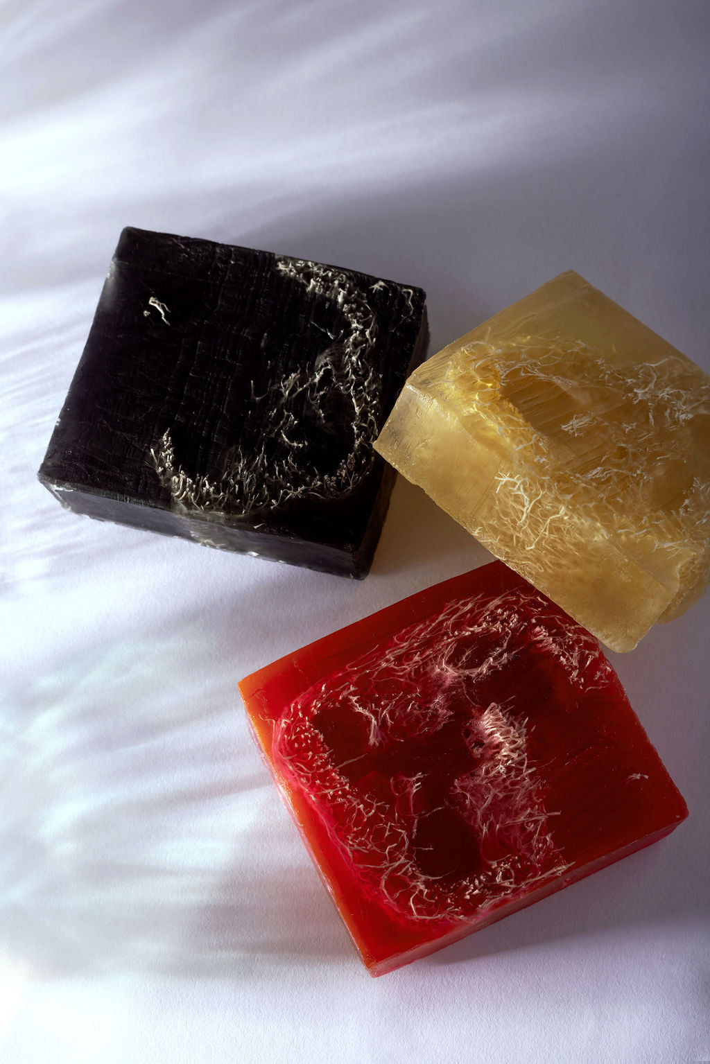 Luffa-Duschseifen Trio
