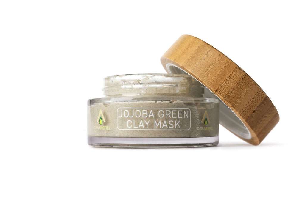 Grüne Jojoba - Tonerde - Maske - Casa Refill GmbH